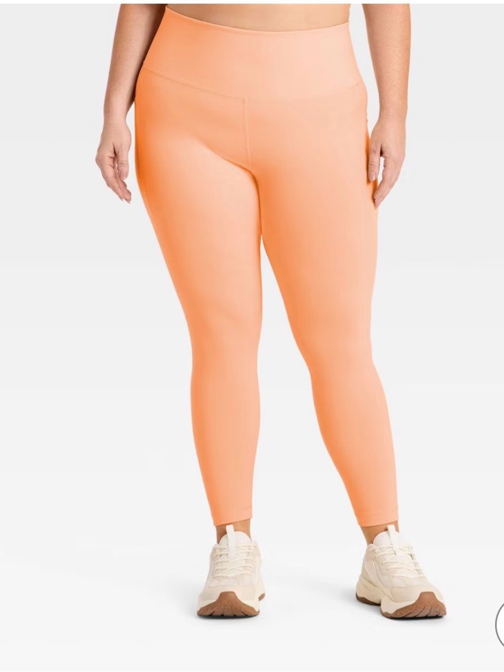 Super Flex Ultra High-Rise Pocketed Leggings in Melon Orange